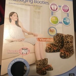 Massaging booties